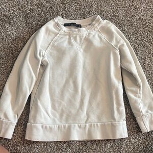 Basic Crewneck Sweatshirt - Cream - Kids